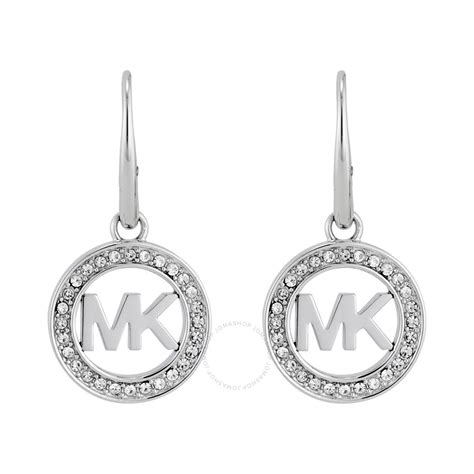 michael kors earrings and necklace set silver|michael kors necklaces on sale.